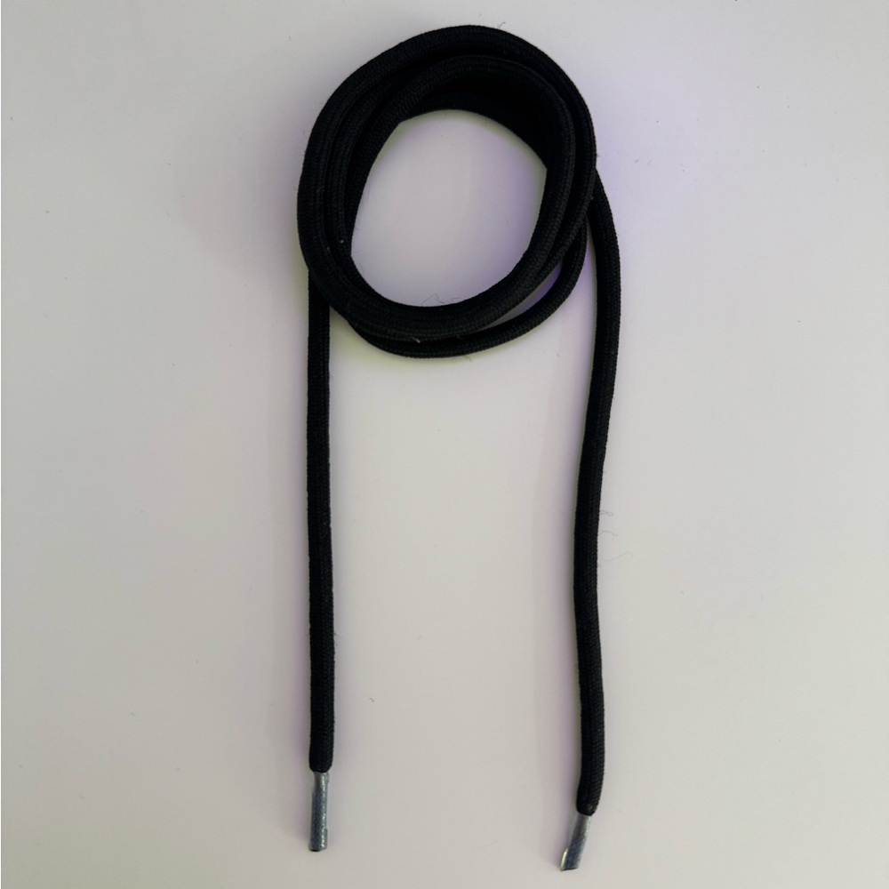 Black Shoe Lace for a hoodie